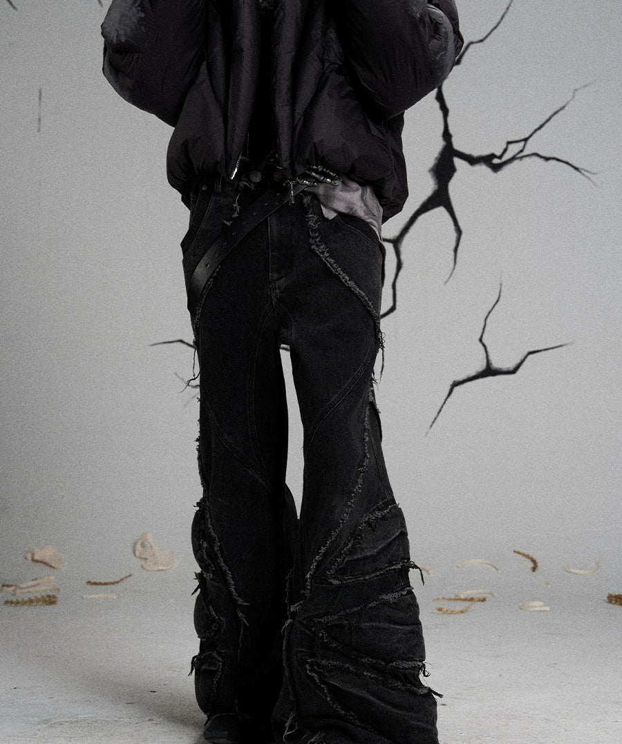 ALIEN DRAGON CLAW DENIM PANTS