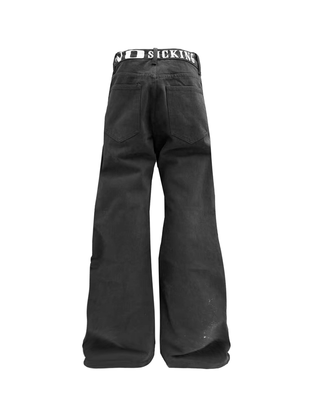 EMBROIDERED SIDE GATED JEANS