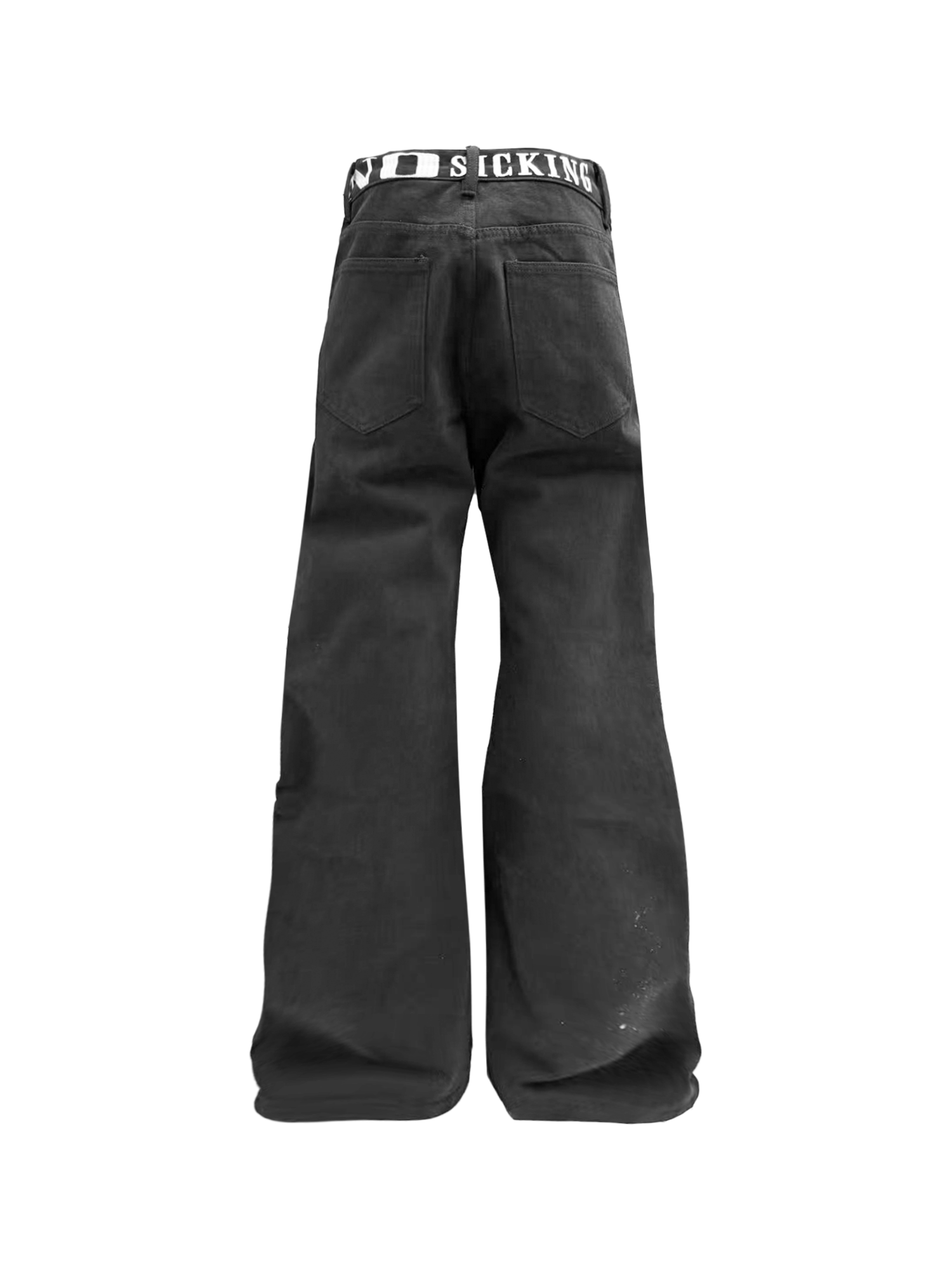 EMBROIDERED SIDE GATED JEANS