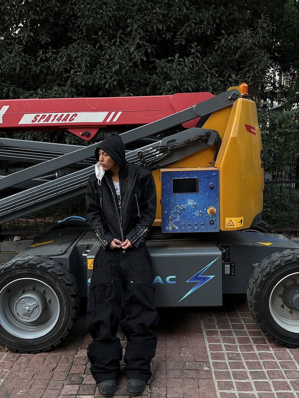 INDUSTRIAL BIKER JACKET