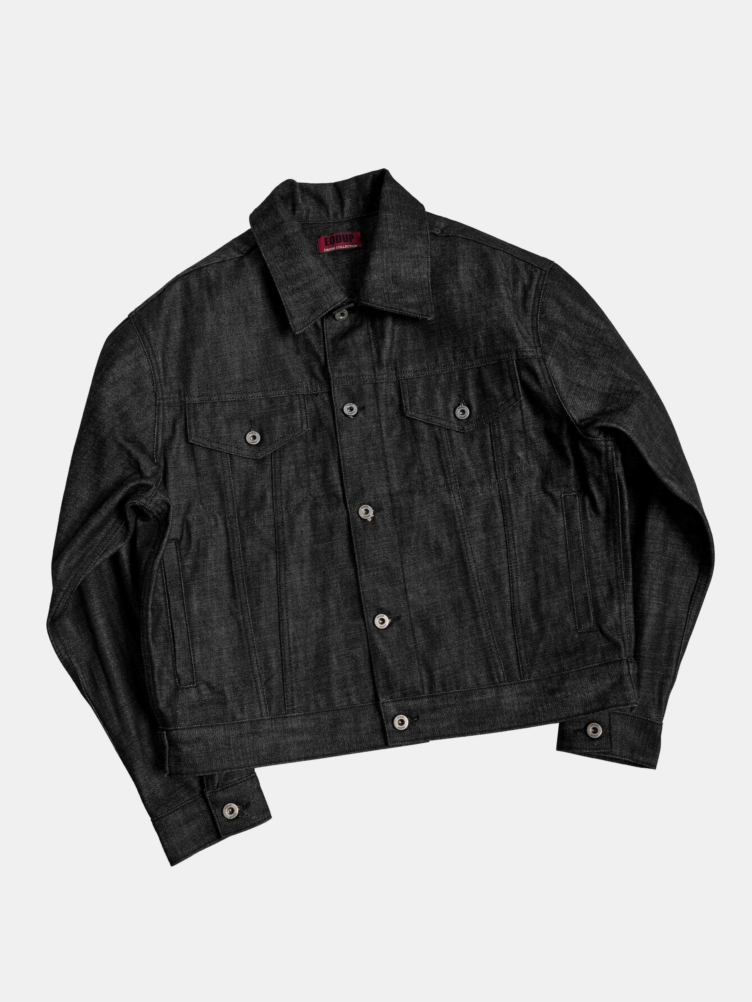 SIDE RIGID DENIM JACKET