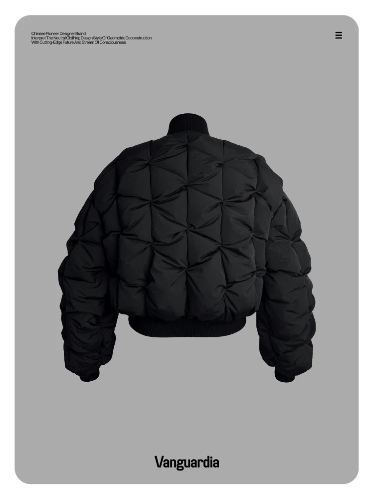 HANDMADE SHORT DOWN JACKET