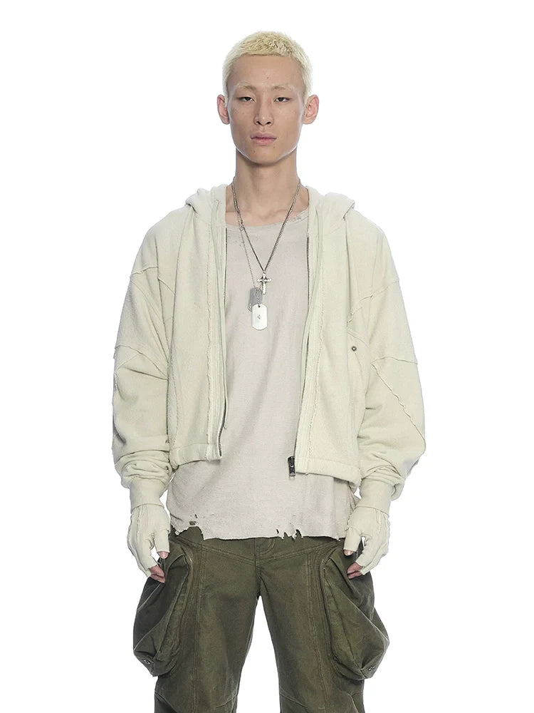 COMBAT ZIPPER HOODIE SWEATSHIRT