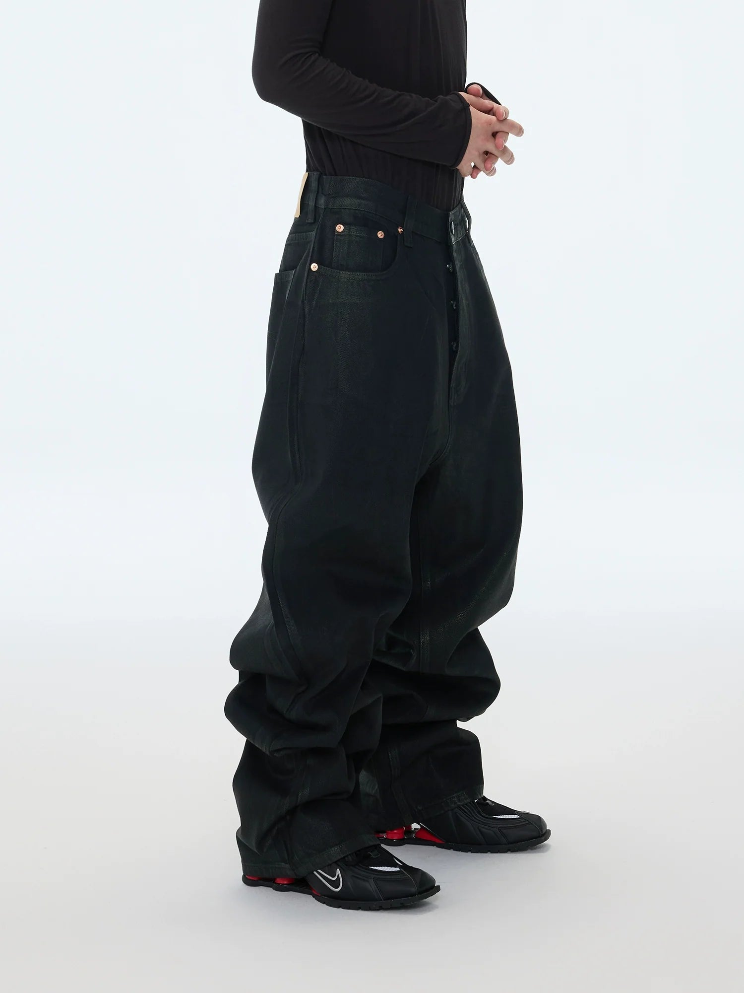 BRUSHED STRAIGHT PANTS