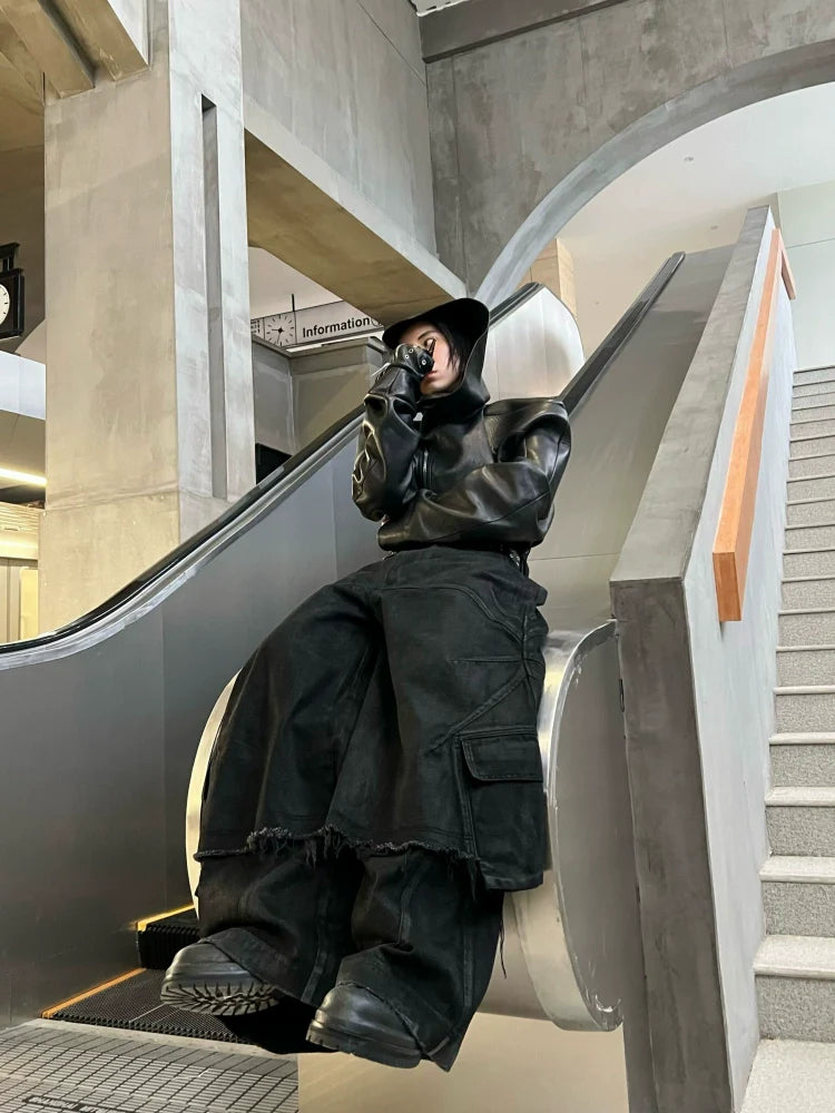 DESTRUCTION DOUBLE WAX PANTS