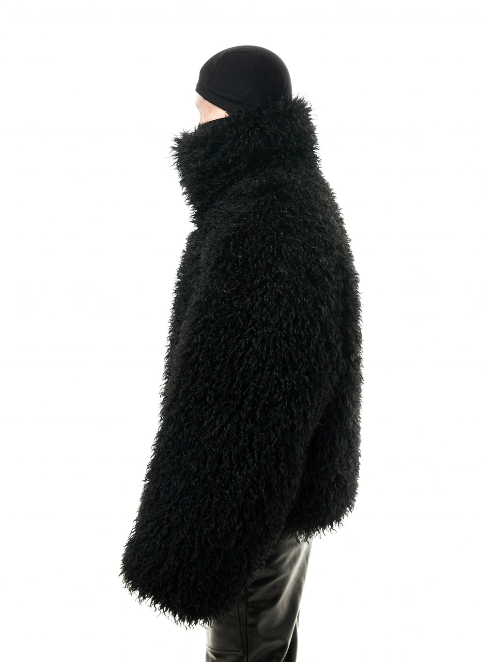 OVERSIZED FUR COTTON JACKET