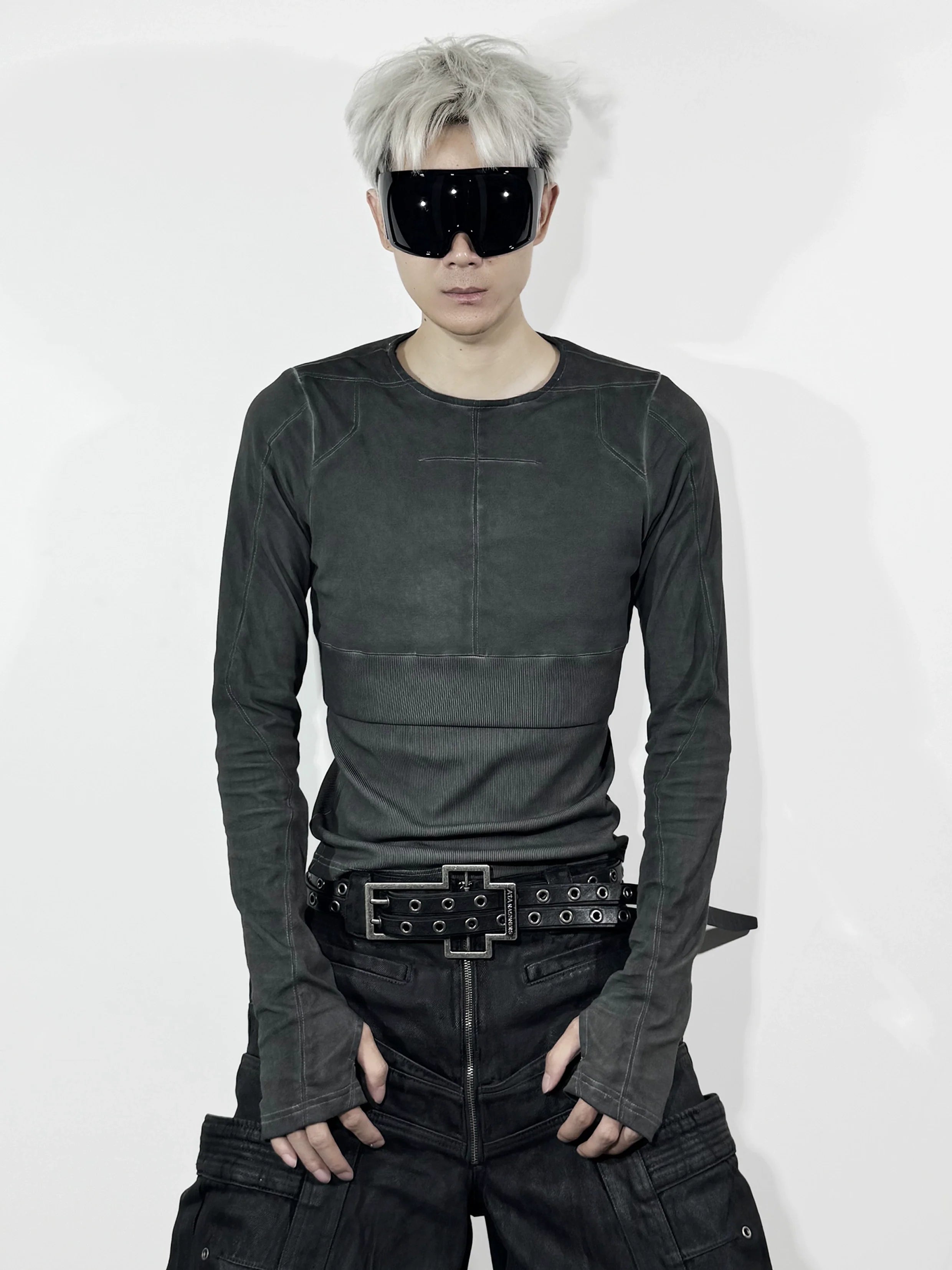 VINTAGE CROSS STRUCTURE T-SHIRT