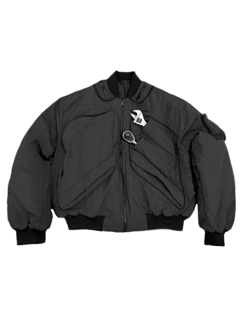 TACTICAL MULTI-POCKET BOMBER JACKET