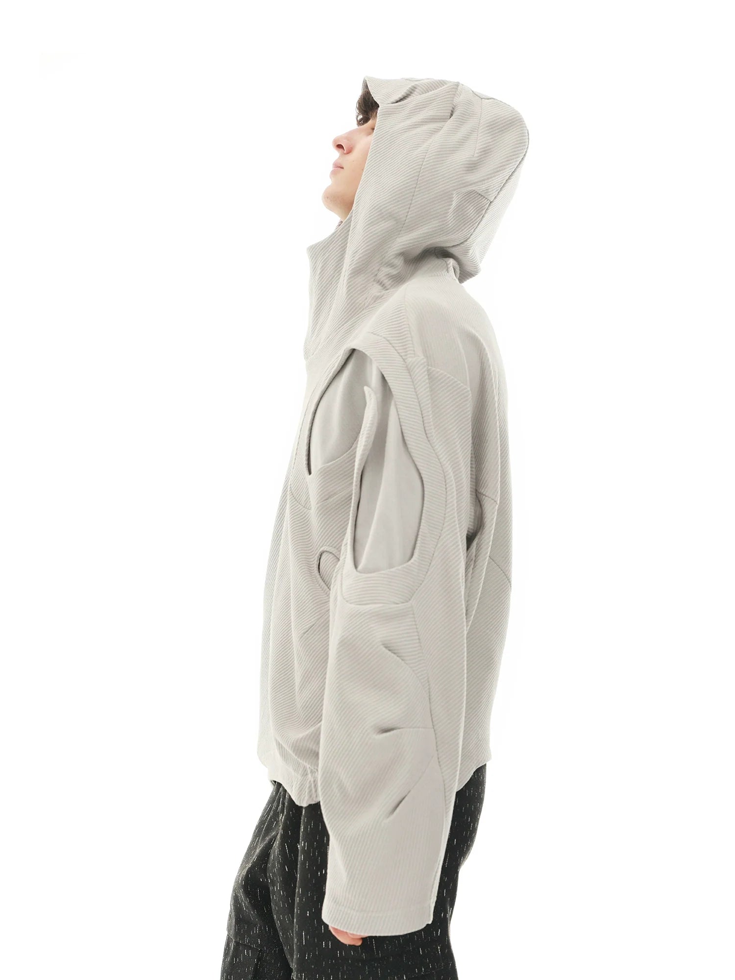 BUTTERFLY BEETLE PATCHWORK HOODIE