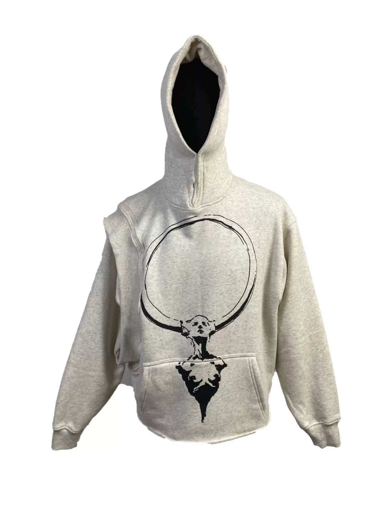 DECONSTRUCTED HOODIE