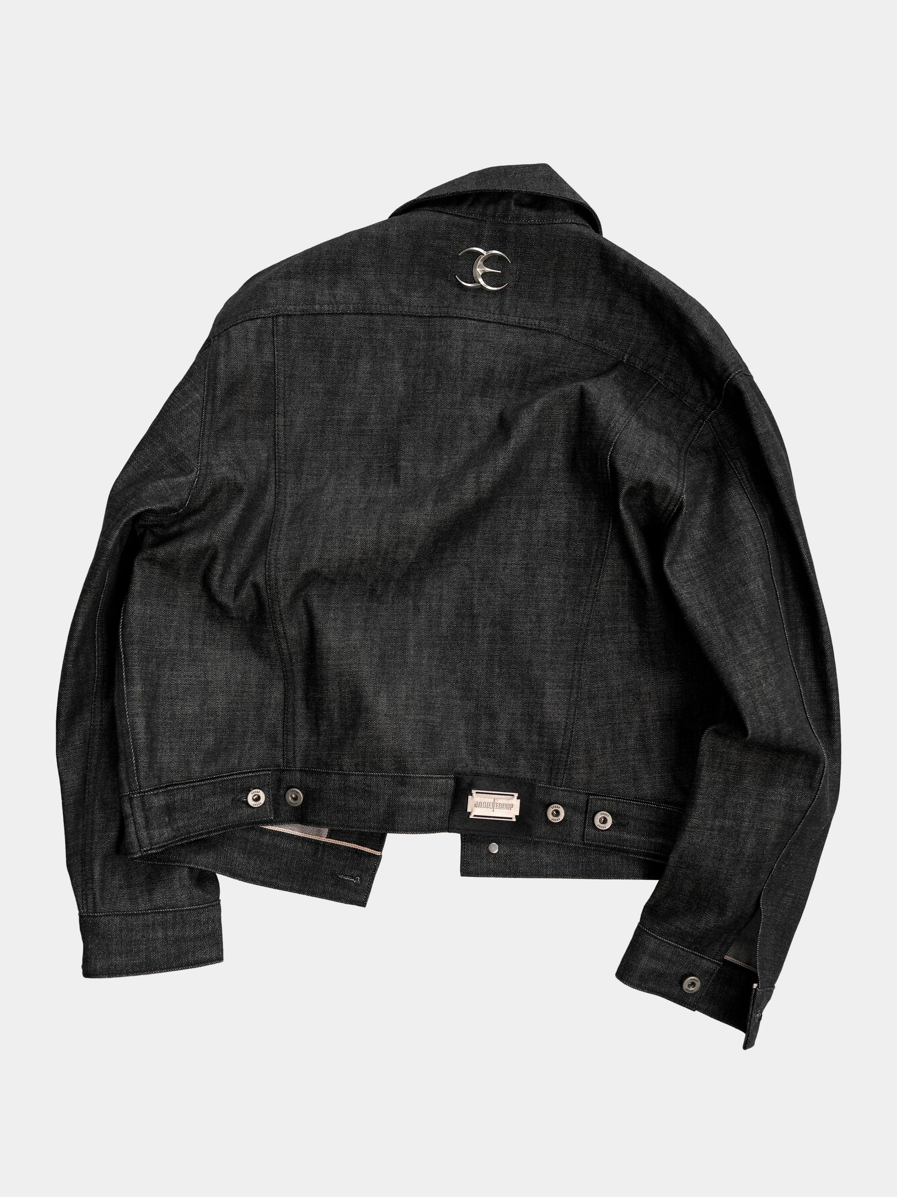 SIDE RIGID DENIM JACKET