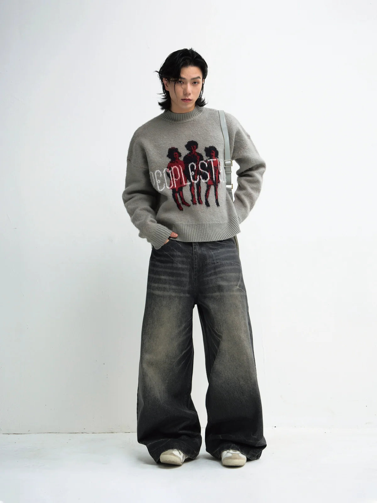 VINTAGE WIDE LEG JEANS