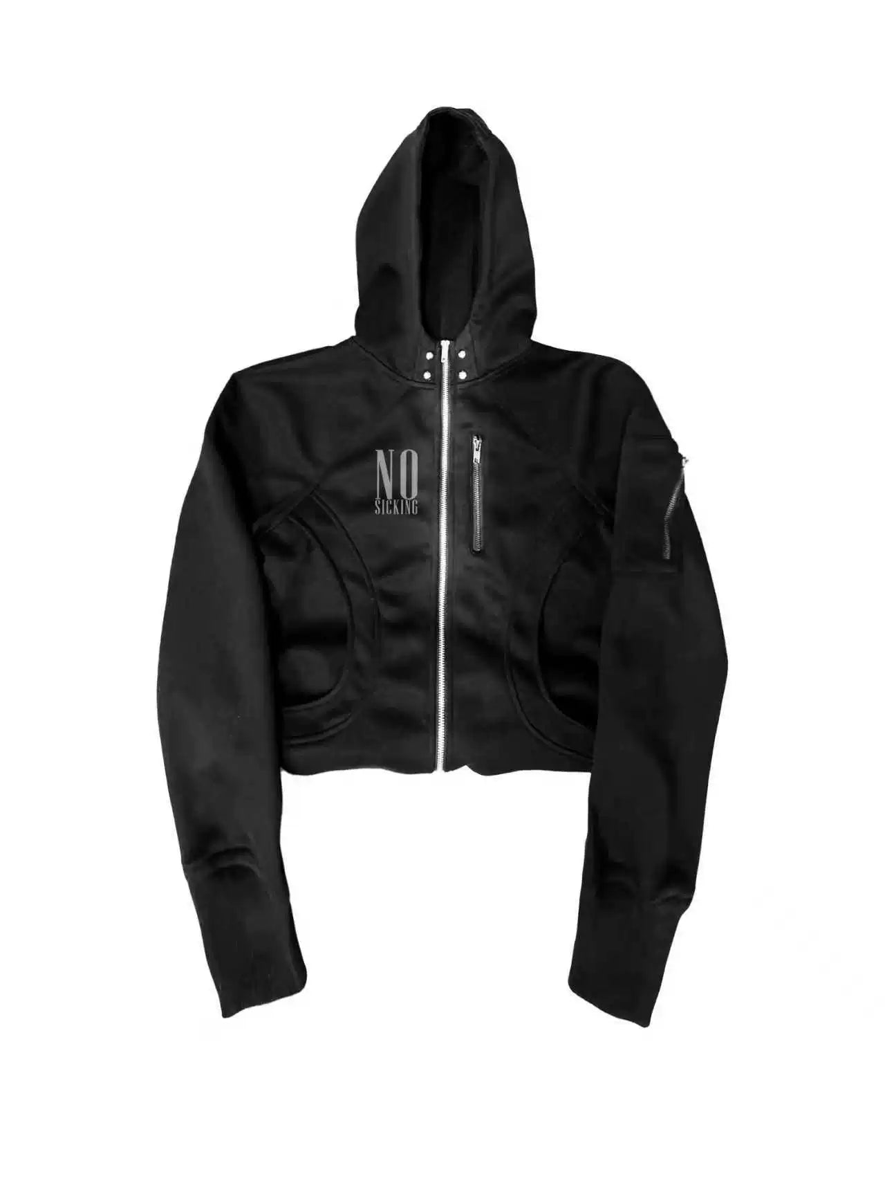 SLIM FIT HOODED SWEATSHIRT