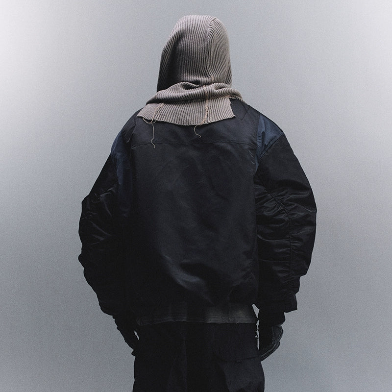 COLORBLOCK BOMBER JACKET