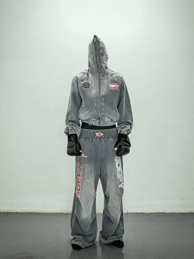 VINTAGE BOXING HOODIE SET