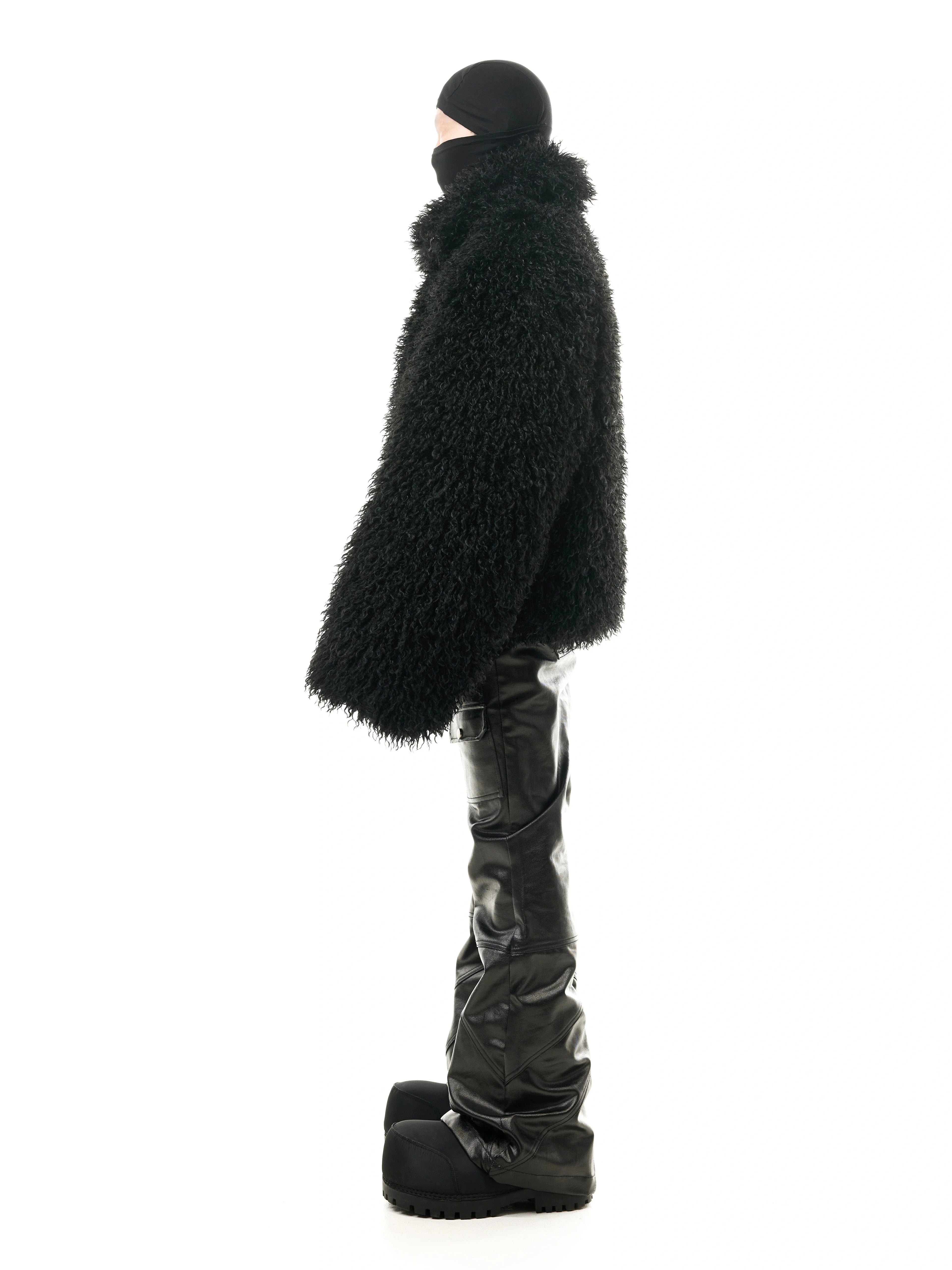 OVERSIZED FUR COTTON JACKET