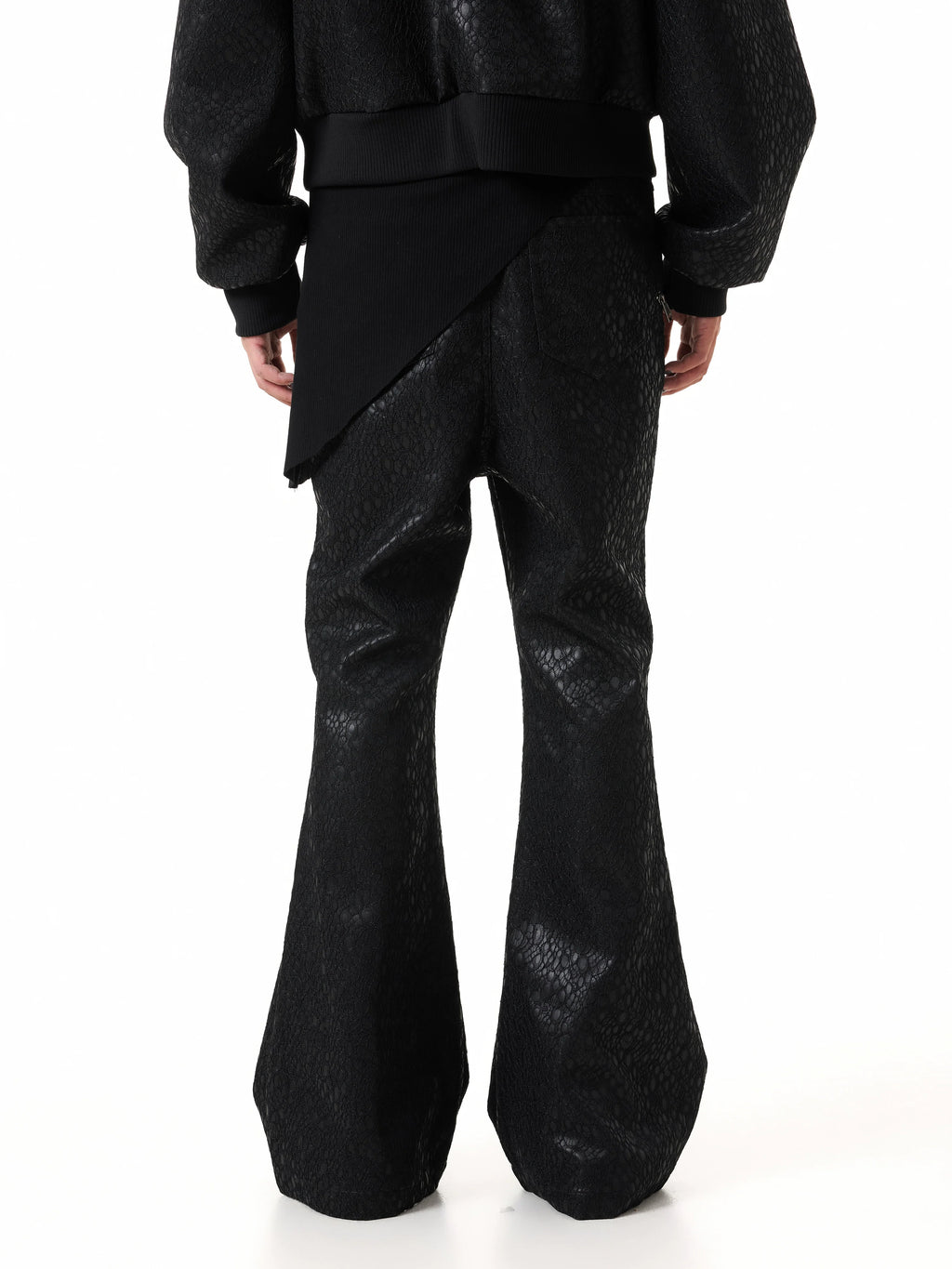 VAMPIRE LACE LEATHER PANTS