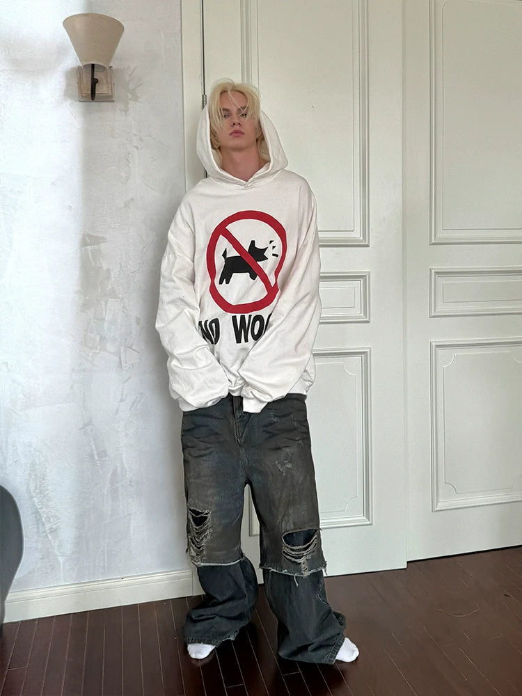 NO BARKING DOGS HOODIE