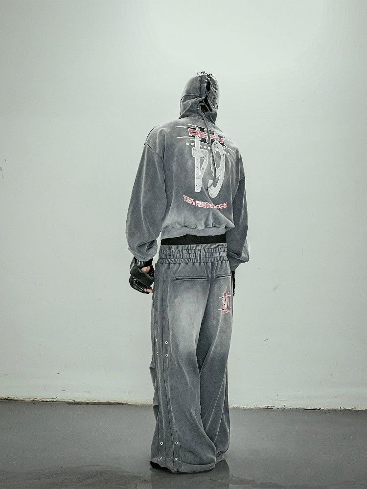 VINTAGE BOXING HOODIE SET