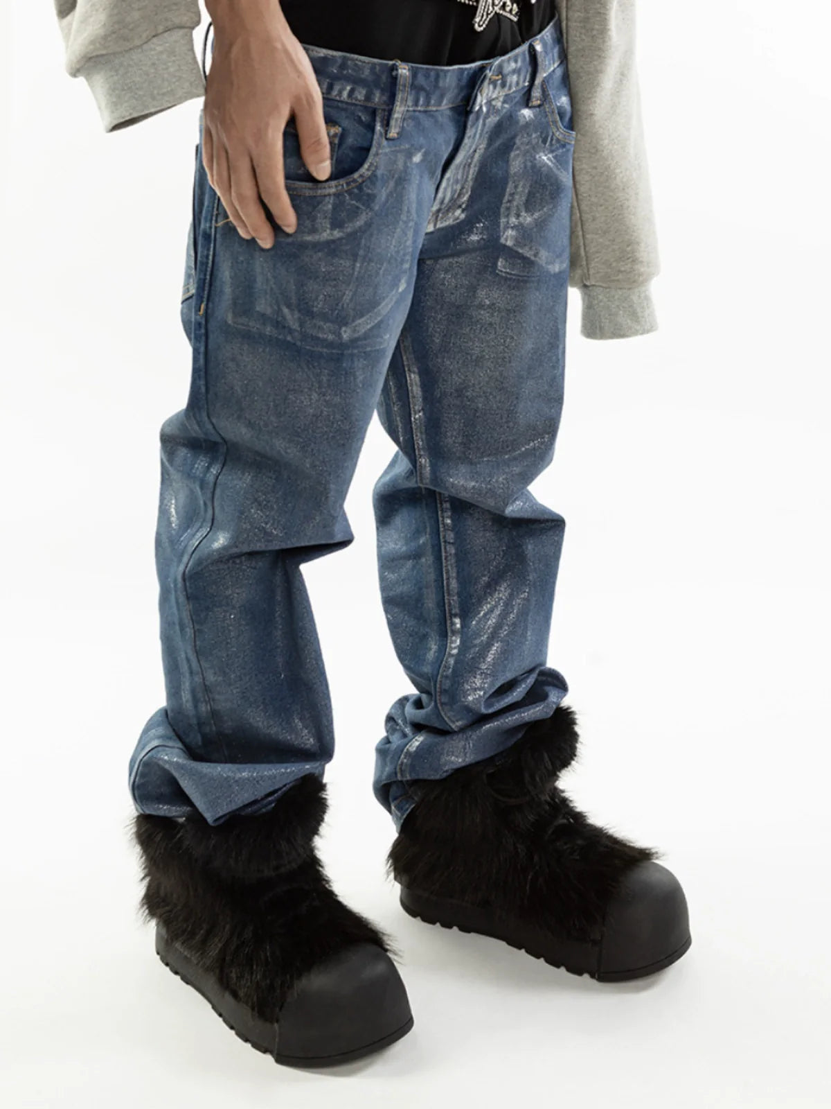 HIGH-TOP THICK SOLE BOOTS