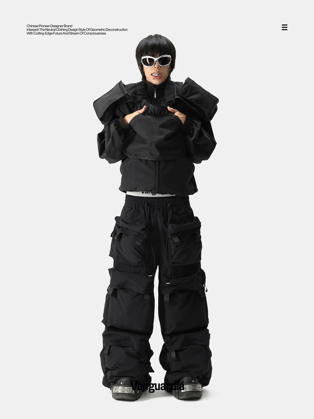 MULTI-POCKET NYLON WORK PANTS